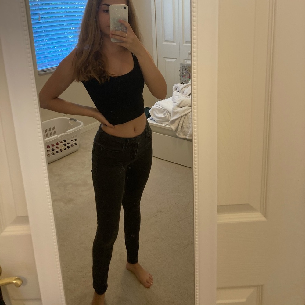 Black Aeropostale Skinny Jeans